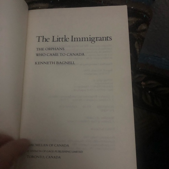 The Little Immigrants Book by Kenneth Bagnell - Picture 5 of 11